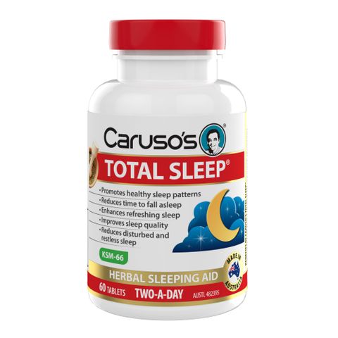 Carusos Natural Health Total Sleep 60 Tablets