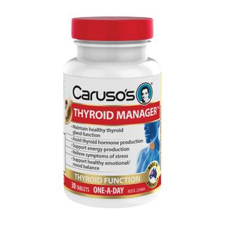 Carusos Natural Health Thyroid Manager 30 Tablets