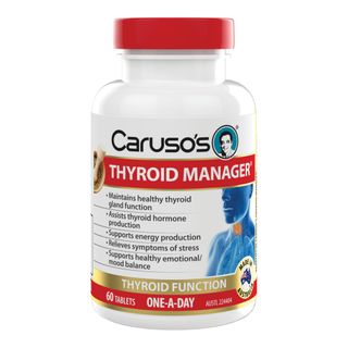 Carusos Natural Health Thyroid Manager 60 Tablets