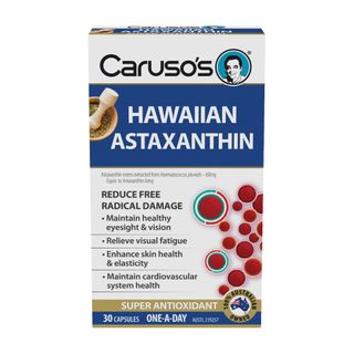 Carusos Natural Health Haiwaiian Astaxanthin 30 Capsules