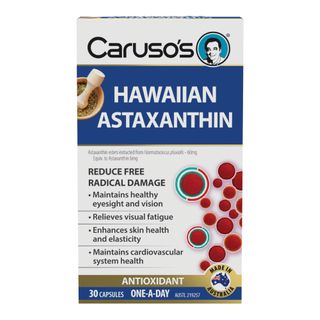 Carusos Natural Health Haiwaiian Astaxanthin 30 Capsules