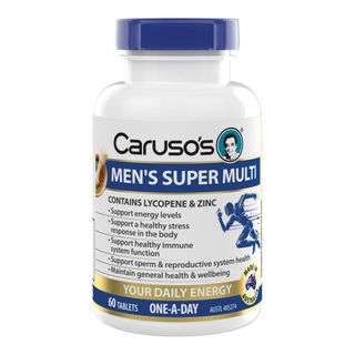 Carusos Natural Health Mens Super Multi 60 Tablets