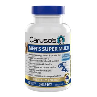 Carusos Natural Health Mens Super Multi 60 Tablets