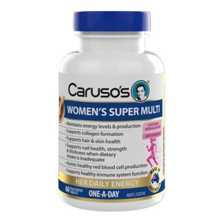 Carusos Natural Health Womans Super Multi 60 Tablets