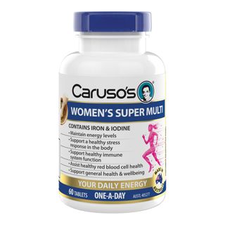 Carusos Natural Health Womans Super Multi 60 Tablets