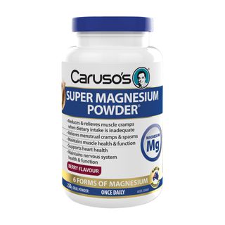 Carusos Natural Health Super Magnesium Powder Berry 250g