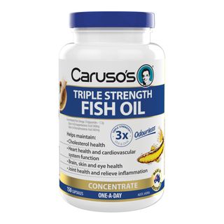 Carusos Natural Health Triple Strength Fish Oil 150 Capsules