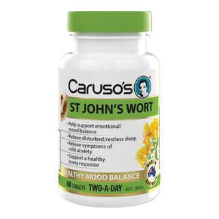 Carusos Natural Health St Johns Wort 60 Tablets