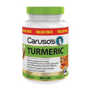 Carusos Natural Health Turmeric 150 Tablets