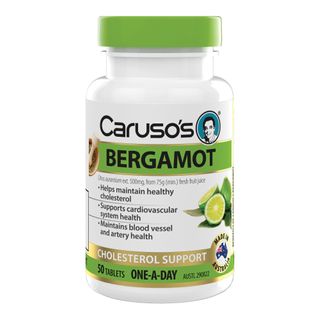 Carusos Natural Health Bergamot 50 Tablets