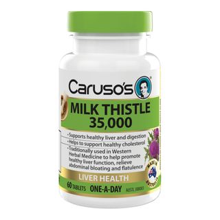 Carusos Natural Health Milk Thistle 60 Tablets