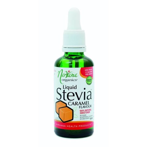 Nirvana Caramel Flavour Stevia Liquid - 50ml