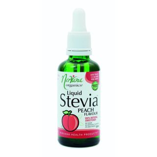 Nirvana Peach Flavour Stevia Liquid - 50ml