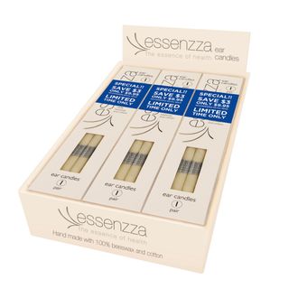 Essenzza Ear Candles 1 Pair 12 Pk Tpr - 12 Pack
