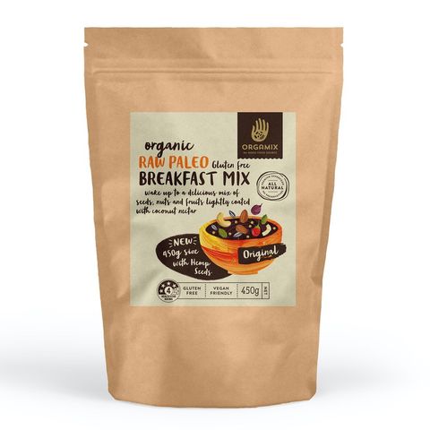 Orgamix Breakfast Mix Original with Hemp Seeds - 450g