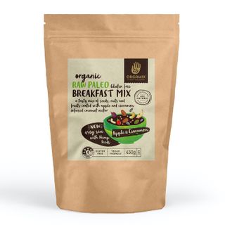 Orgamix Breakfast Mix Apple & Cinnamon with Hemp Seeds - 450g