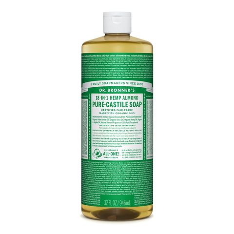 Dr Bronners Almond Castile Liquid Soap 946ml