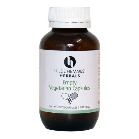 Hilde Hemmes Veg Capsules Empty - 120's (size 0)