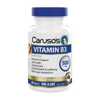 Carusos Natural Health Vitamin B3 500mg 60T