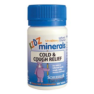 Schuessler Kidz Minerals (Cold & Cough Relief) - 100 Tabs