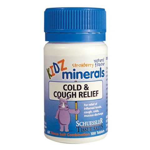 Schuessler Kidz Minerals (Cold & Cough Relief) - 100 Tabs