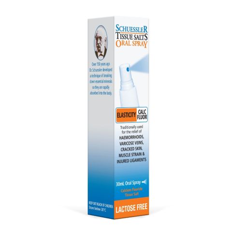 Schuessler Calc Fluor Elasticity Oral Spray - 30ml