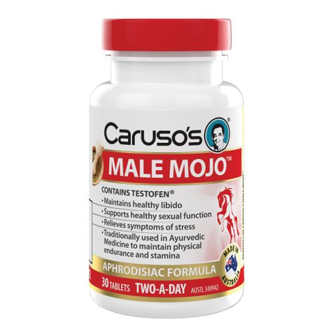 Carusos Natural Health Male Mojo 30 Tablets