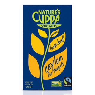 Natures Cuppa Organic Loose Leaf Ceylon Black Tea - 125g