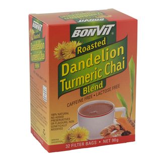 Bonvit Dandelion Chai Tea with Turmeric - 32 Teabags