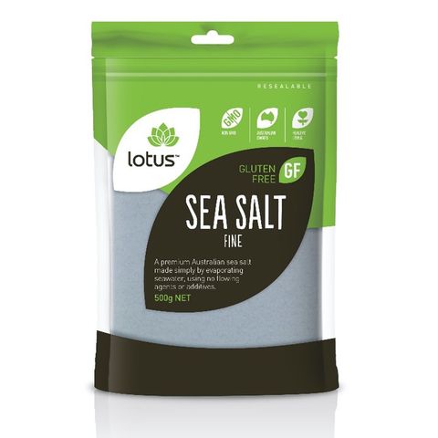 Lotus Sea Salt (Fine) - 500g