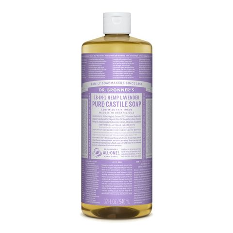 Dr Bronners Lavender Castile Liquid Soap 946ml