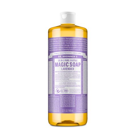 Dr Bronners Lavender 18-in-1 Pure-Castile Magic Soap 946ml
