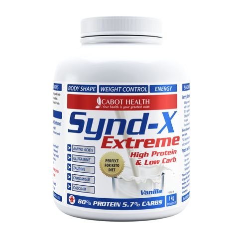 Cabot Health Synd X Vanilla Protein Powder - 1kg