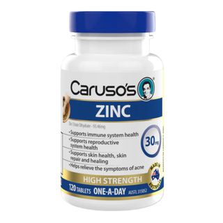 Carusos Natural Health Zinc (High Strength) 120 Tablets