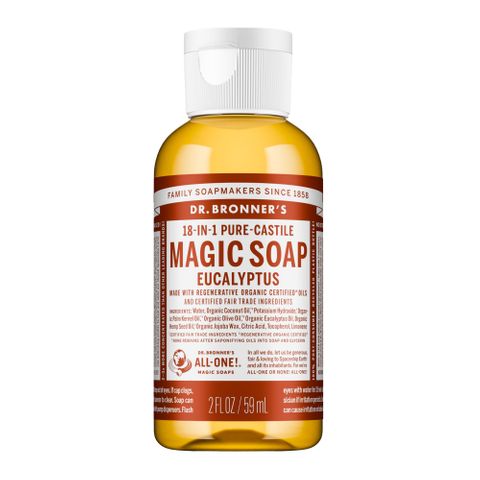 Dr Bronners Eucalyptus 18-in-1 Pure-Castile Magic Soap 59ml