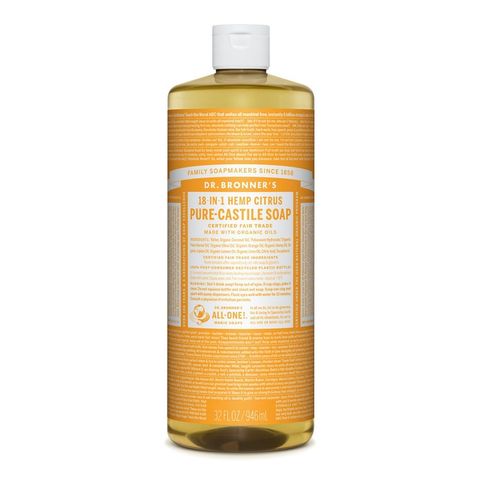 Dr Bronners Citrus Orange Castile Liquid Soap 946ml