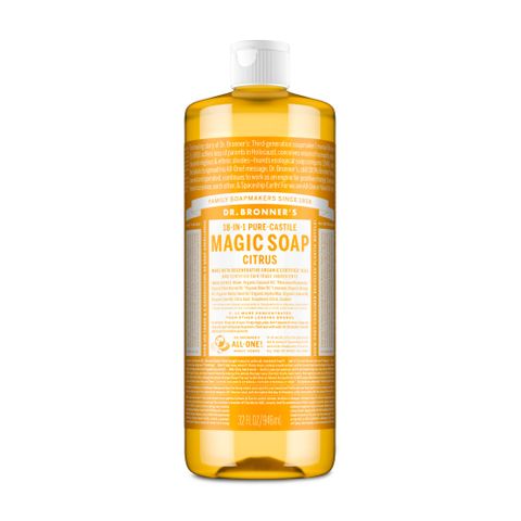 Dr Bronners Citrus 18-in-1 Pure-Castile Magic Soap 946ml