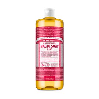 Dr Bronners Rose 18-in-1 Pure-Castile Magic Soap 946ml