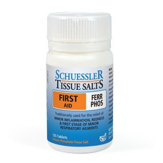 Schuessler Tissue Salts Ferr Phos First Aid - 125 Tabs