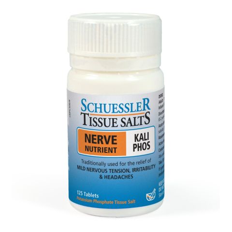 Schuessler Tissue Salts Kali Phos Nerve Nutrient - 125 Tabs