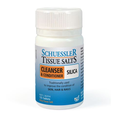 Schuessler Tissue Salts Silica Cleanser and Conditioner 125T