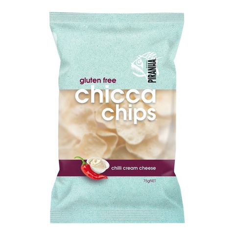 Piranha Chicca Chips Chilli Cream Cheese - 75g