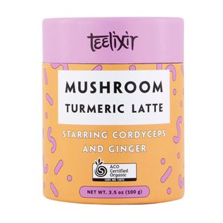 Teelixir Mushroom Turmeric Latte with Cordyceps Extract Powder - 100g