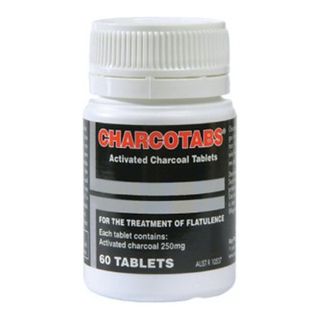 Charcocaps Charcotabs 250mg - 60 Tabs