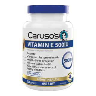 Carusos Natural Health Vitamin E 500IU 150 Capsules