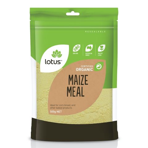 Lotus Organic Maize Meal - 500g