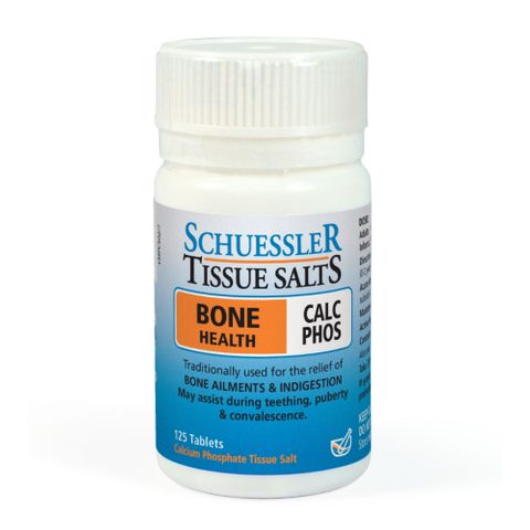 Schuessler Tissue Salts Calc Phos Bone Health - 125 Tabs