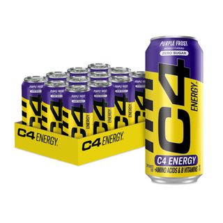 Cellucor C4 On the Go Carbonated RTD Purple Frost - 12 x 473ml