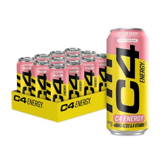 Cellucor C4 On the Go Carbonated RTD Cotton Candy - 12 x 473ml