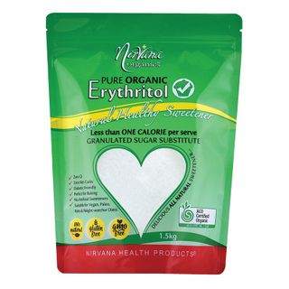 Nirvana Organic Natural Erythritol Sweetener - 1.5kg